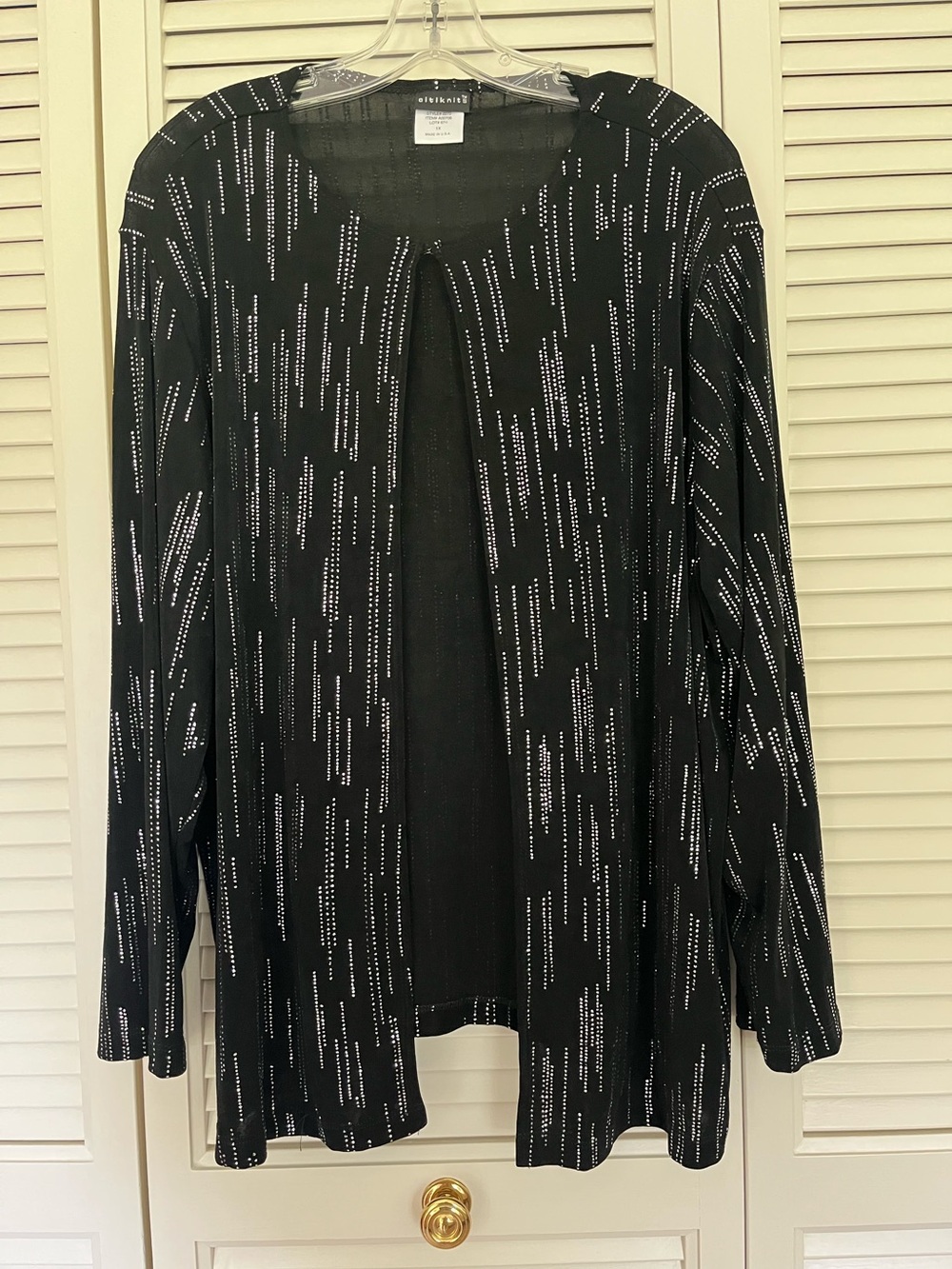 Clara Sunwoo Lightweight Shimmer Cardigan